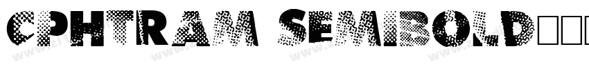CPHTram SemiBold字体转换